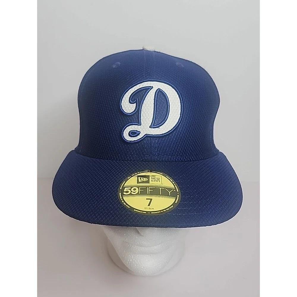 New Era Los Angeles Dodgers 59FIFTY Fitted Cap MLB Home Blue Men Size 7 New